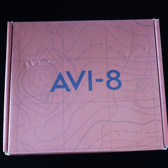 AVI-8 P51 Mustang Jubilee Limited Edition Watch (White Dial/Silver Band) - Picture 8 of 11